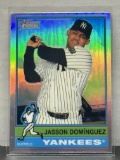 Jasson Dominguez 2025 Topps Heritage Refractor #453