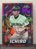 Ichiro 2022 Topps Fire Red Foil Parallel #155