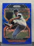 Juan Marichal 2022 Panini Prizm Blue Wave (#8/60) Prizm #259