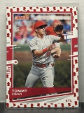 Tommy Edman 2020 Panini Donruss President Emoji (#27/50) Border Parallel #210
