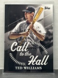Ted Williams 2025 Topps Call to the Hall Insert #CTH-7