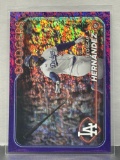 Teoscar Hernandez 2024 Topps Purple (#38/799) Foilboard Parallel #619