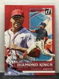 Juan Soto 2022 Panini Donruss Diamond Kings Red (#1148/2022) Insert Parallel #20