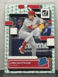 Lars Nootbar 2022 Panini Donruss Statue of Liberty Border Rated Prospect RC Parallel #68