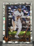 Francisco Lindor 2025 Topps Silver Foil Parallel #350
