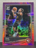 Trae Young 2020-21 Panini Donruss Optic Pink Hyper Prizm #2