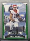 Brock Bowers 2023 Leaf Draft Green Rookie RC Parallel #18