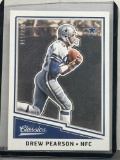 Drew Pearson 2017 Panini Classics Red (#211/299) Back #135
