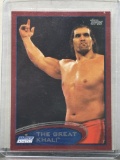 The Great Khali 2012 Topps WWE Red Border Smackdown #28