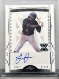 Termarr Johnson 2022 Leaf Trinity Silver (#32/99) Rookie RC Auto #BA-TJ1
