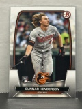 Gunnar Henderson 2023 Bowman Rookie RC #65