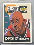 Michael Jordan 1994 Upper Deck Collector's Choice Checklist #420