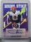 Trevon Grimes 2021 Leaf Valiant Rising Stock Purple (#18/25) Refractor Rookie Auto #RS-TG1