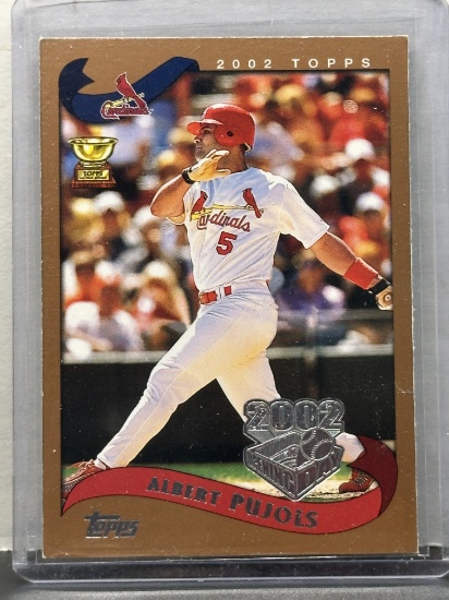 Albert Pujols 2002 Topps Opening Day Rookie Cup #5