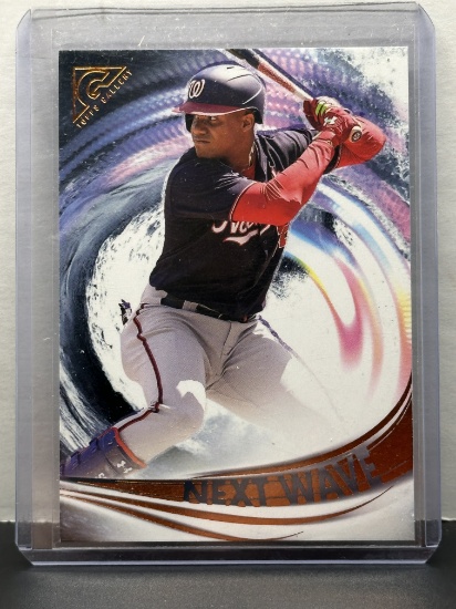 Juan Soto 2021 Topps Gallery Next Wave Orange (#2/25) Insert Parallel #NW-19