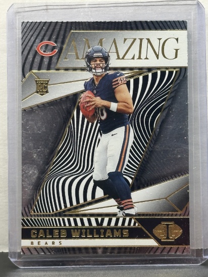 Caleb Williams 2024 Panini Illusions Amazing Rookie RC Insert #1