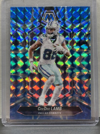 CeeDee Lamb 2024 Panini Mosaic Blue Mosaic Prizm #59