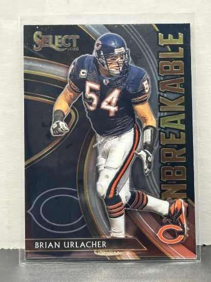 Brian Urlacher 2020 Panini Select Unstoppable Insert #U10