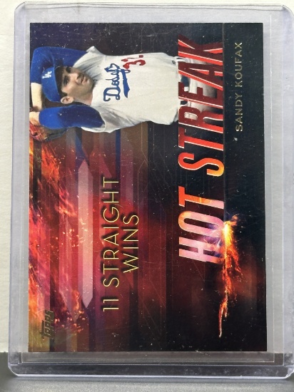 Sandy Koufax 2015 Topps Hot Streak Insert #HS-3