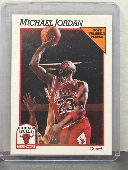 Michael Jordan 1991-92 NBA Hoops Most Valuable Player #30