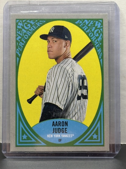 Aaron Judge 2019 Topps Heritage New Age Performers Insert #NAP-5