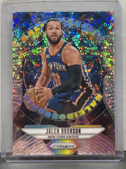 Jalen Brunson 2024-25 Panini Prizm Kaleidoscopic Disco Prizm Insert #9