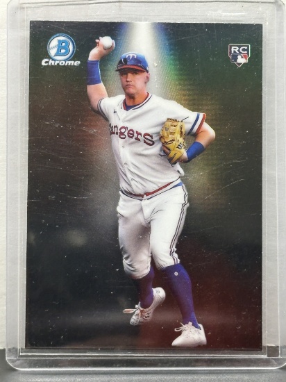 Josh Jung 2023 Bowman Chrome Spotlights Rookie RC Insert #BS-18