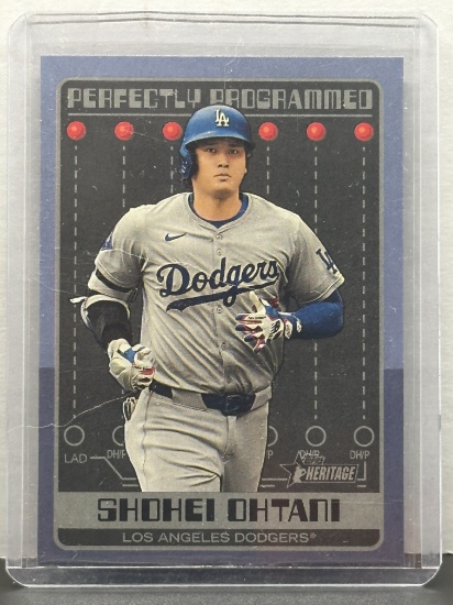 Shohei Ohtani 2024 Topps Heritage High Series Perfectly Programmed Insert #PP-2
