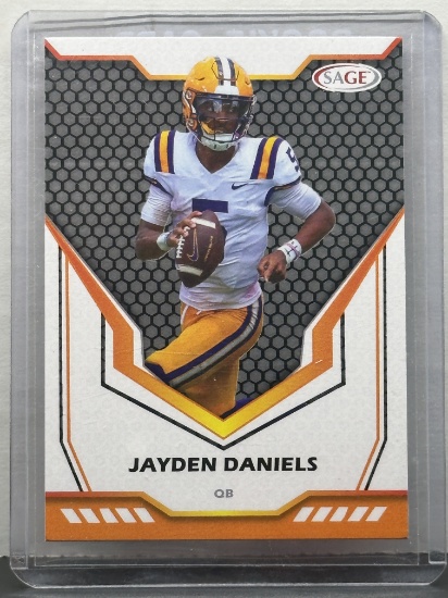 Jayden Daniels 2024 Sage HIT Rookie #16