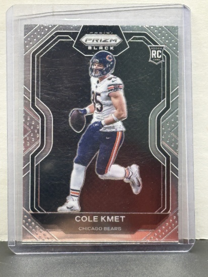 Cole Kmet 2020 Panini Chronicles Prizm Black Rookie RC #PB-17