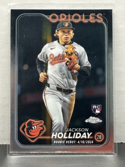 Jackson Holliday 2024 Topps Chrome Rookie Debut RC #USC89