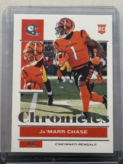 Ja'Marr Chase 2021 Panini Chronicles Rookie RC #17