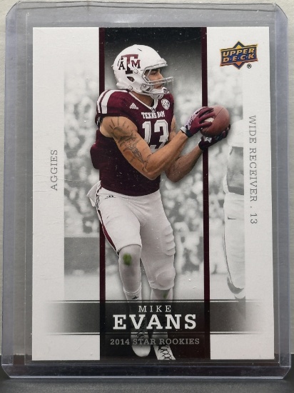 Mike Evans 2014 Upper Deck Star Rookies RC #31