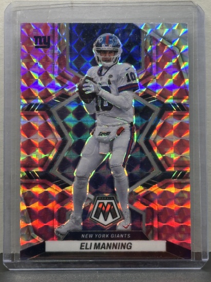 Eli Manning 2022 Panini Mosaic Pink Mosaic Prizm #150