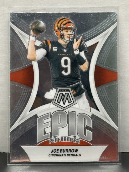 Joe Burrow 2024 Panini Mosaic Epic Performers Insert #EF-JB