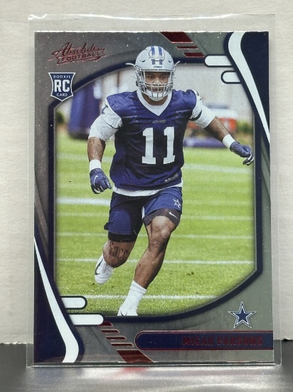 Micah Parsons 2021 Panini Absolute Red Foil Rookie RC #158