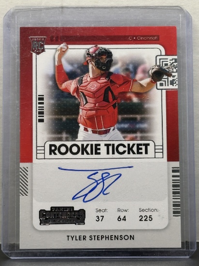 Tyler Stephneson 2021 Panini Contenders Rookie Ticket RC Auto #113
