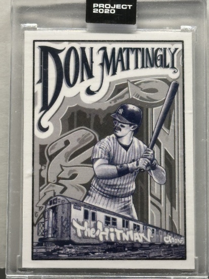 Don Mattingly 2020 Topps Project 2020 Mister Cartoon #95