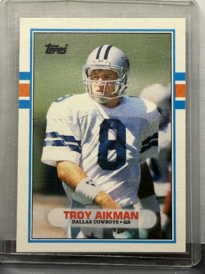 Troy Aikman 1989 Topps Rookie RC #70T