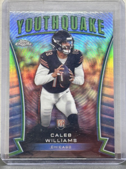 Caleb Williams 2024 Topps Chrome Youthquake Refractor Rookie RC Insert #Y-1