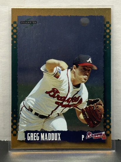 Greg Maddux 1995 Score Gold Rush Parallel #32