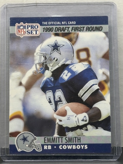 Emmitt Smith 1990 Pro Set Rookie RC #685