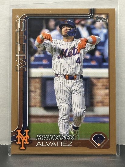 Francisco Alvarez 2024 Topps (#993/2025) Gold #171