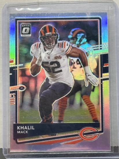 Khalil Mack 2020 Panini Donruss Optic Silver Prizm #21