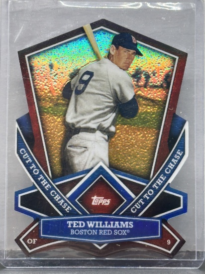Ted Williams 2013 Topps Cut to the Chase Refractor Die Cut Insert #CTC-9