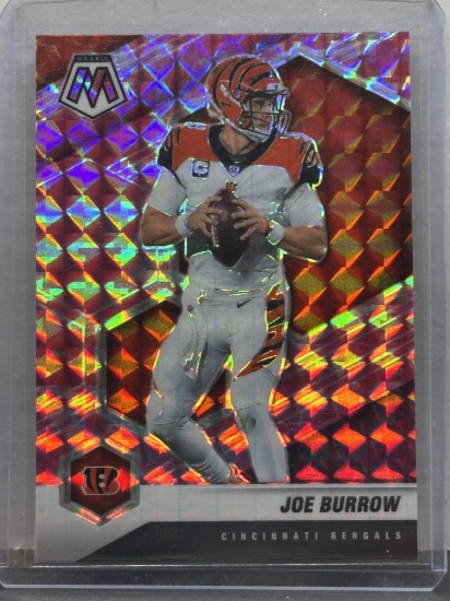 Joe Burrow 2021 Panini Mosaic Pink Mosaic Prizm #47