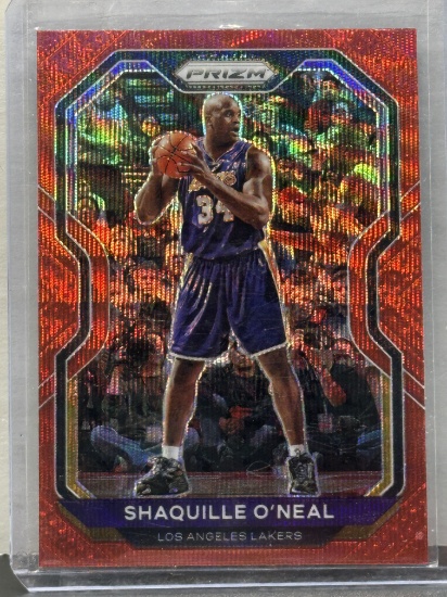Shaquille O'Neal 2020-21 Panini Prizm Red Wave Prizm #207
