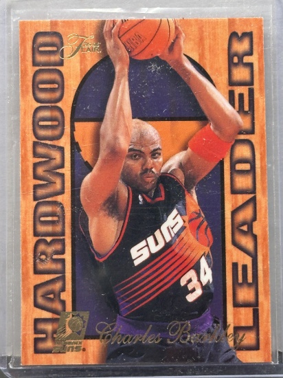 Charles Barkley 1995-96 Flair Hardwood Leader Insert #21