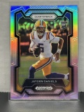 Jayden Daniels 2024 Panini Prizm Draft Picks Silver Prizm Rookie RC #108