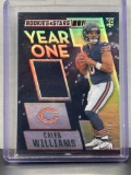 Caleb Williams 2024 Panini Rookies and Stars Year One (#28/399) Rookie Patch RC Insert #YO-CES